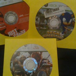 xbox 360 xbox 360 live game lot